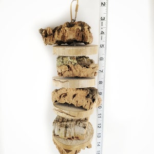 Yucca & Cork Stack - by Cheep Thrills Bird Toys