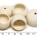 Natural Mini Bell Cup Foragers - 5 Pack - Parrot Toys and Bird Toy Parts by A Bird Toy