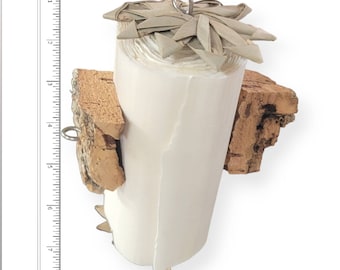 Shreddable Sola Roller Bird Toy with Cork & Palm