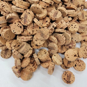 1" Natural Cork Disks - 20 Pack - Talon Toys for Birds/Parrots