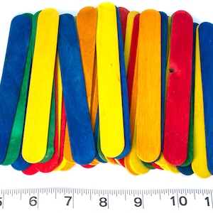 Munch Sticks - Jumbo - 50 Pack - Parrot Toys and Bird Toy Parts by A Bird Toy - Crafting