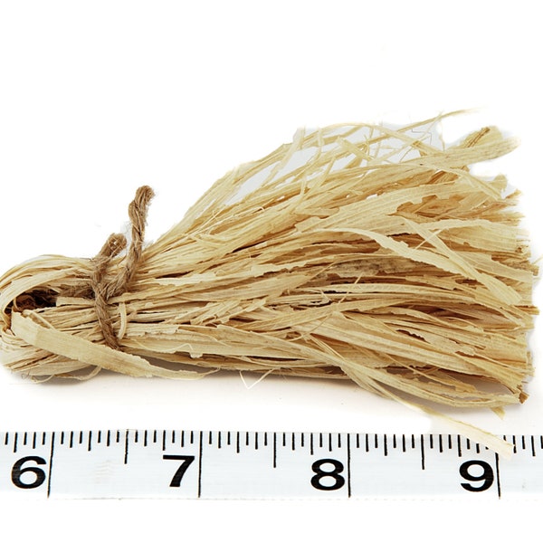 5 Pack - Raffia Preener Tassels for Bird Toy Making