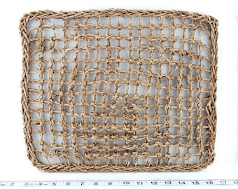 12x14 Seagrass Mat- Bird toys and parrot toy making parts