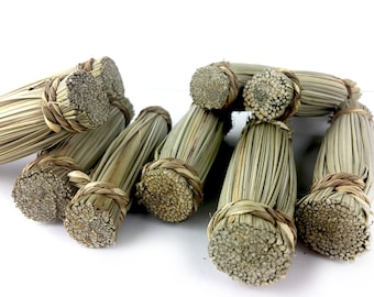 Natural Grass Bird Toy Bundles 5 Pack- Parrot Foraging Chew Toys