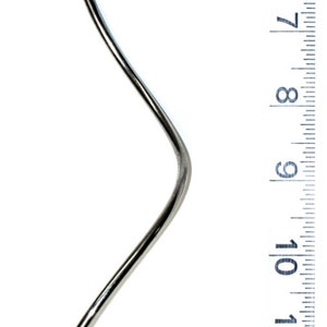 Stainless Steel Twister Kabob Skewer - 12&quot; Parrot Bird Toy