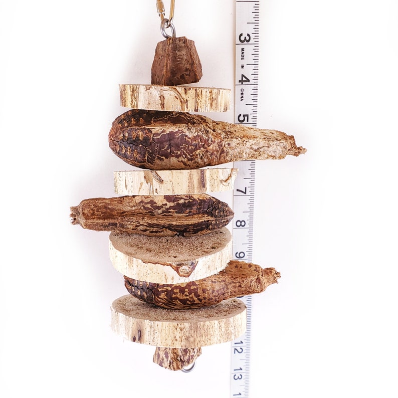 NEW Yucca and Mahogany Pod Stack Parrot Toys & Bird Toy Etsy