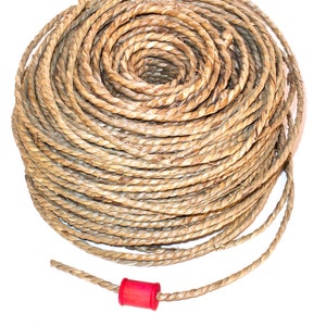 20' Seagrass Rope, 1/4" Diameter - Parrot Toys and Bird Toy Parts by A Bird Toy, crafting