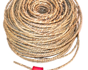 20' Seagrass Rope, 1/4" Diameter - Parrot Toys and Bird Toy Parts by A Bird Toy, crafting