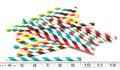 Paper Straws - 50 Pack - Bird Toy Parts & Crafting Supplies