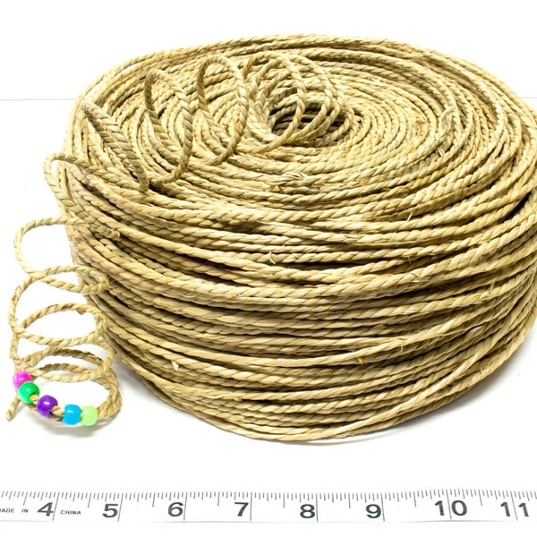1/8" Seagrass Rope - 20 Feet - Parrot Toys and Bird Toy Parts by A Bird Toy