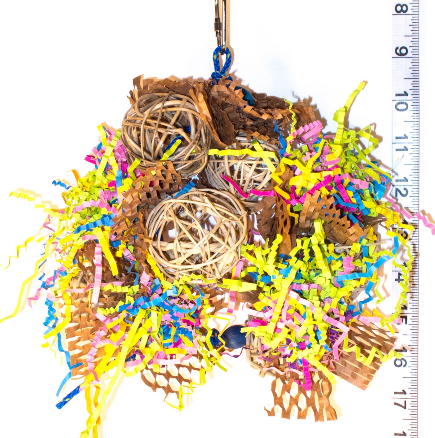 Tiki Tangler bird toy Parrot Toys & Bird Toy Parts by A Bird Etsy