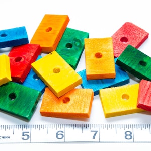 1 Pound Colored Pine Blocks: Bird, Rabbit, Rodent Chews