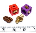Nut Stuffer Foraging Cubes – Bird Toy Parts, 10 Pack