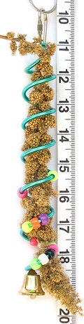 Millet Holder - Less Mess! - by Cheep Thrills Bird Toys