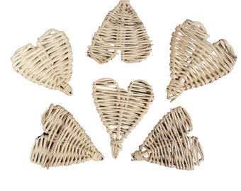 2.5" Vine Hearts - 6 Pack