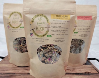 Bird Brews | Avian Tea Blend for Parrots | 3 Flavors to Choose From