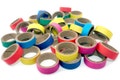 1" Birdie Bagels: Parrot Toy Parts, Shredding Rings (25 QTY)