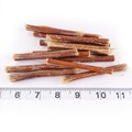 Natural Fiber Bird Toy Sticks with Bark - Talon Toys - 10 Pcs