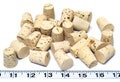 Natural Corks 1" - 10 pc - Bird Toy Parts & Crafting Stoppers