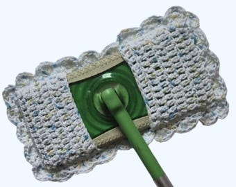 Eco Friendly Organic Reuseable Cotton House Cleaner Mop Cover-Multicolor Spring Summer Ombre
