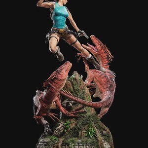 Tomb raider statue - Etsy 日本