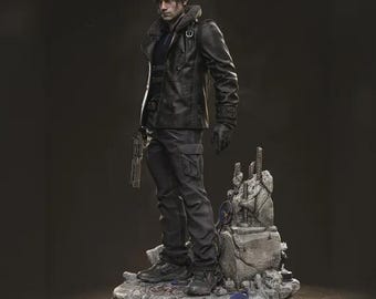 Leon Scott Kennedy - Resident Evil  Figure/Statue,Painted,handmade