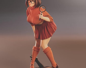 Velma - Scooby Doo - Figure/Statue,3D Printed,Painted,handmade
