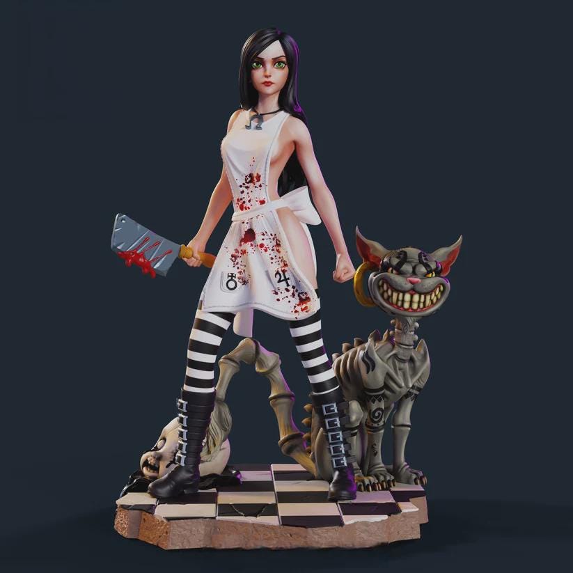 Alice madness returns figure - Etsy 日本