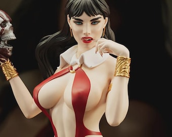 Vampirella- Figure/Statue,3D Printed,Painted,handmade