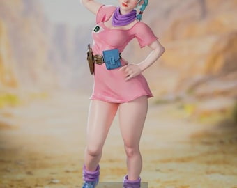 Bulma- Figure/Statue,3D Printed,Painted,handmade