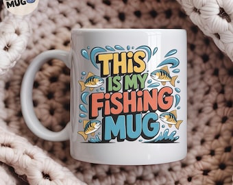 Tazza Da Birra Per Pescatore – Regalo Divertente Per Papà – Blue Ridge Mountain Gifts