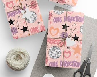 One Direction Inspired Pastel Gift Wrap