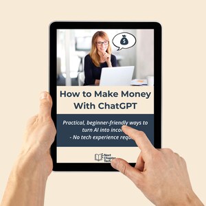 How to Make Money with ChatGPT – Beginner-Friendly AI Guide | Step-by-Step PDF | Work From Home & Side Hustle Ideas