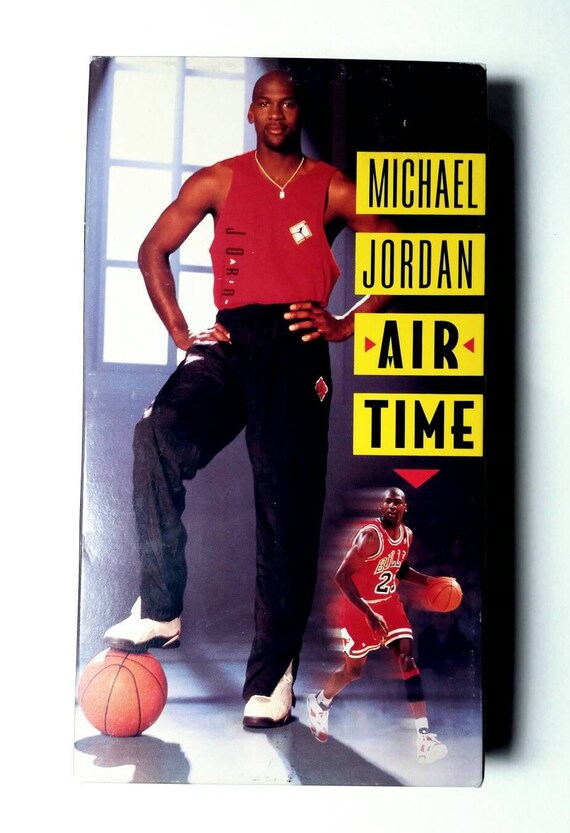 Vintage Michael Jordan Air Time VHS 