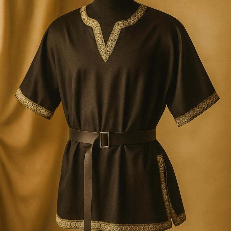Medieval Viking Tunic for Men | Norse Warrior Costume Shirt ...