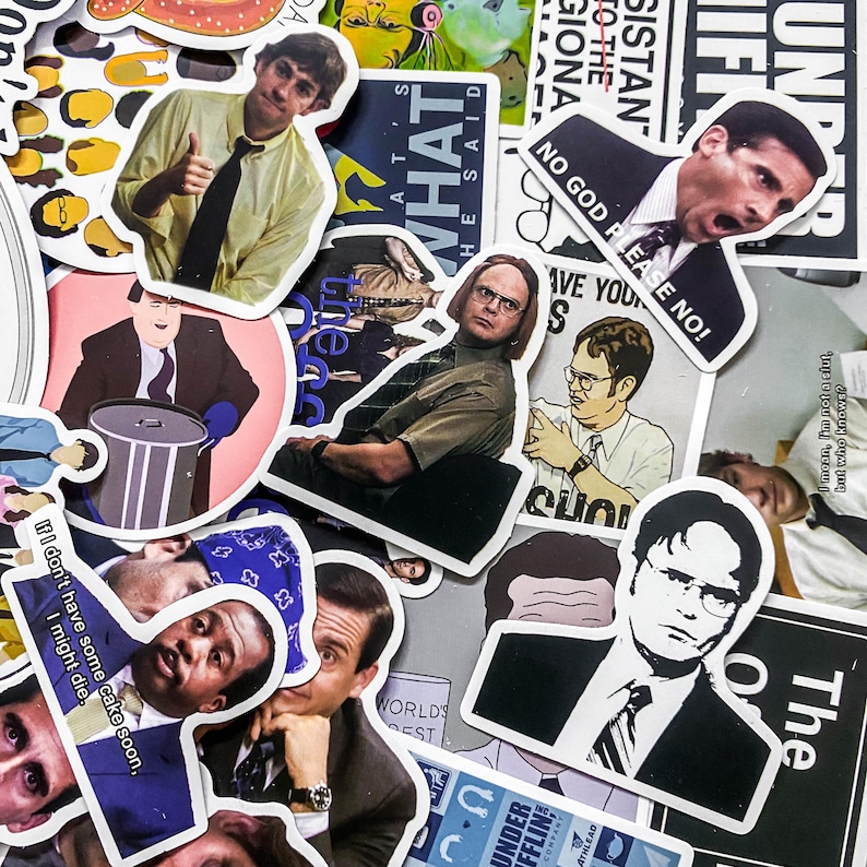 50pcs the Office Stickers, TV Show Stickers, Funny Meme Stickers ...
