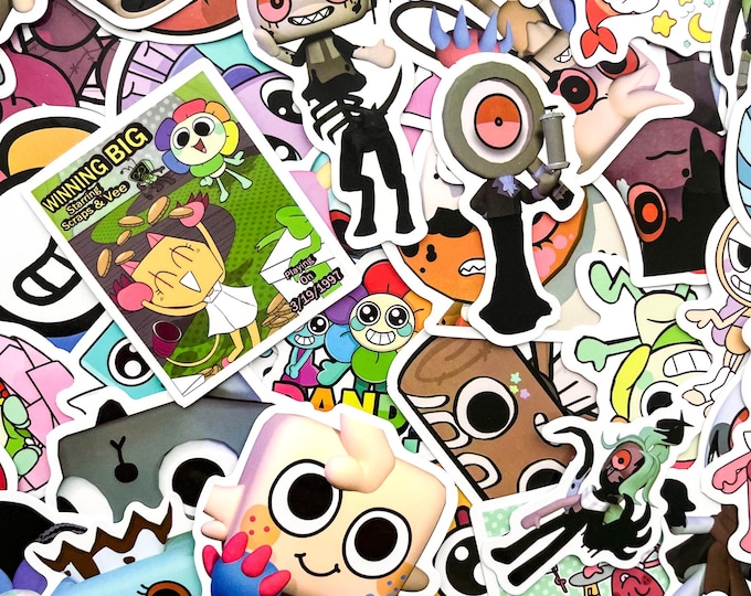 Dandy World Sticker Set - Etsy