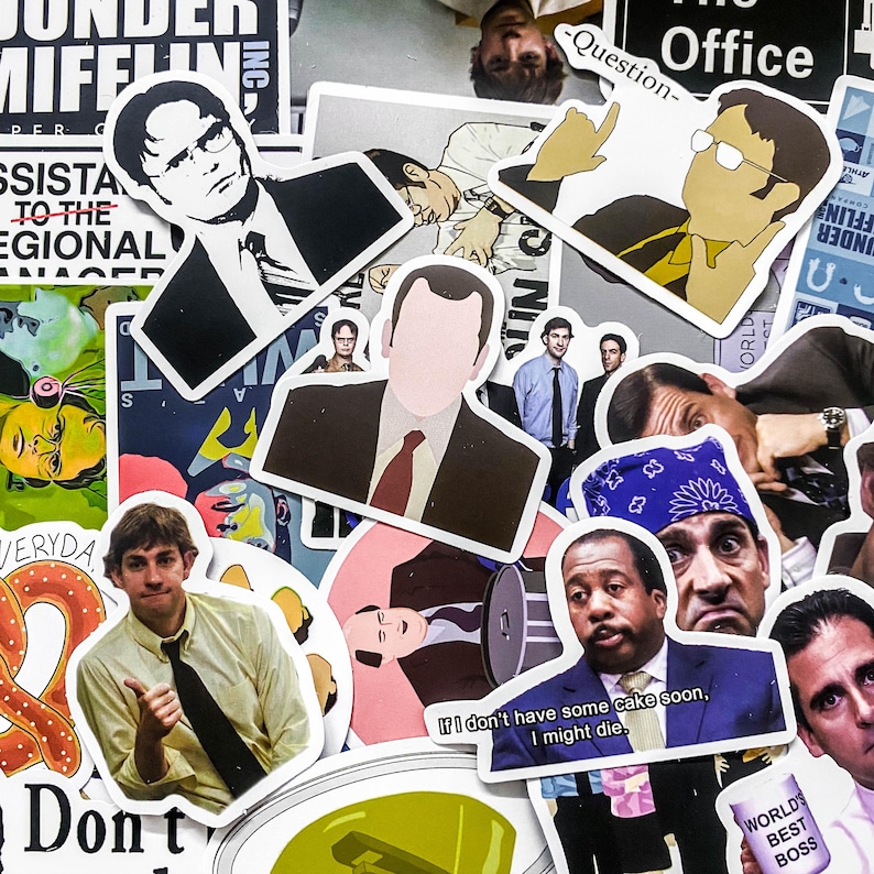 50pcs the Office Stickers, TV Show Stickers, Funny Meme Stickers ...
