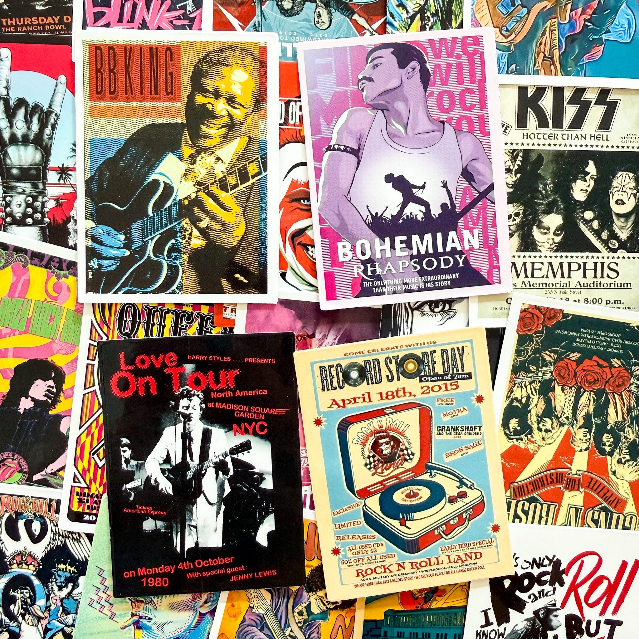 Rock band stickers - Etsy 日本