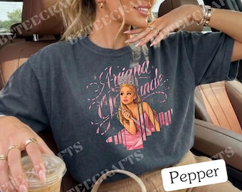 Pop Graphic T-Shirt – Crowned Figure | DTF Print | Comfort Colors Option | S–5XL
