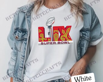 Super Bowl LIX T-Shirt – Championship Graphic | DTF Print | S–5XL
