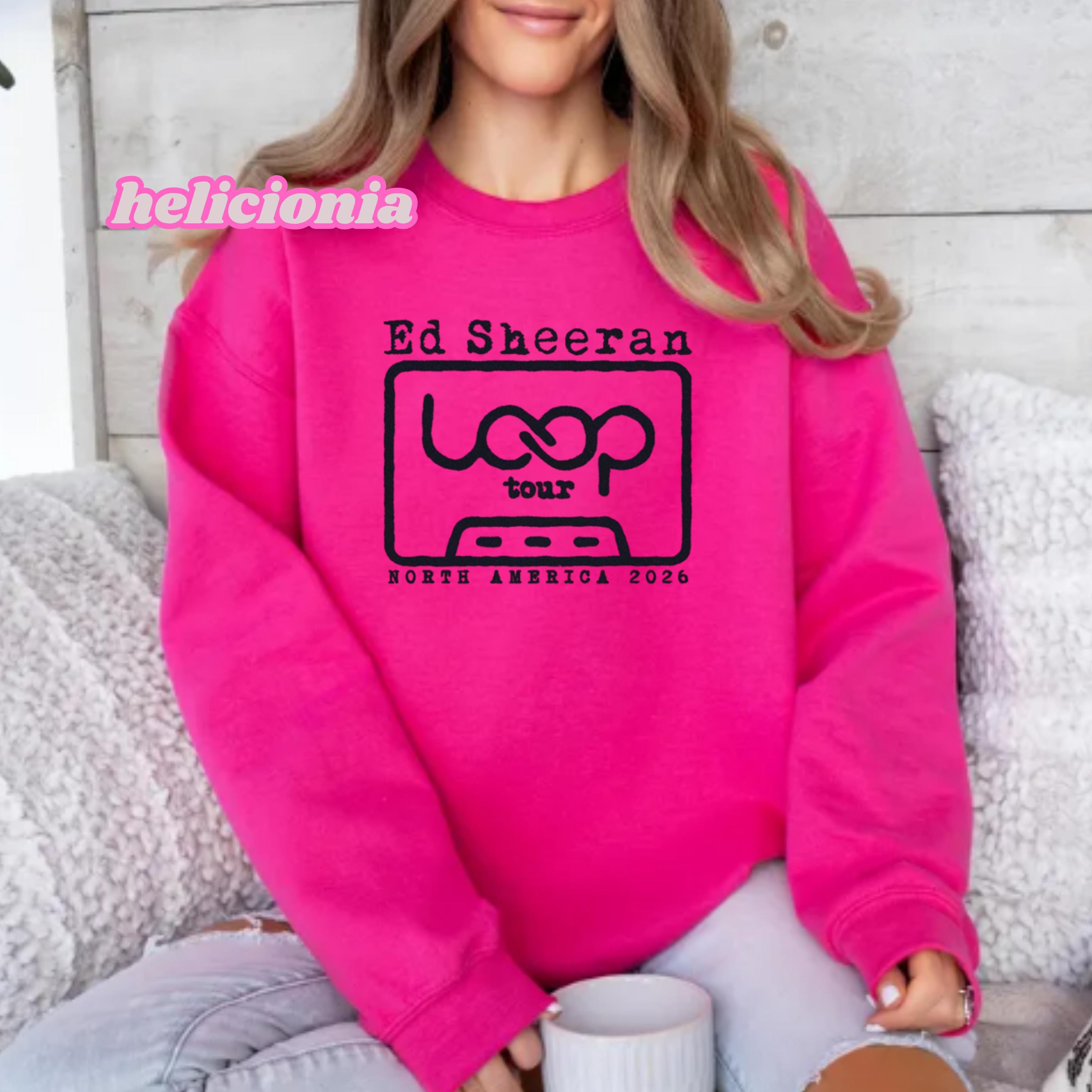 Ed Sheeran Loop Tour Sweatshirt – North America 2026 Concert