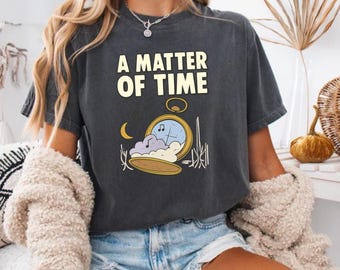 A Matter of Time T-Shirt – Dreamy Vintage Clock Design, Lyrical Pop Tour-Inspired, Unisex S–3XL