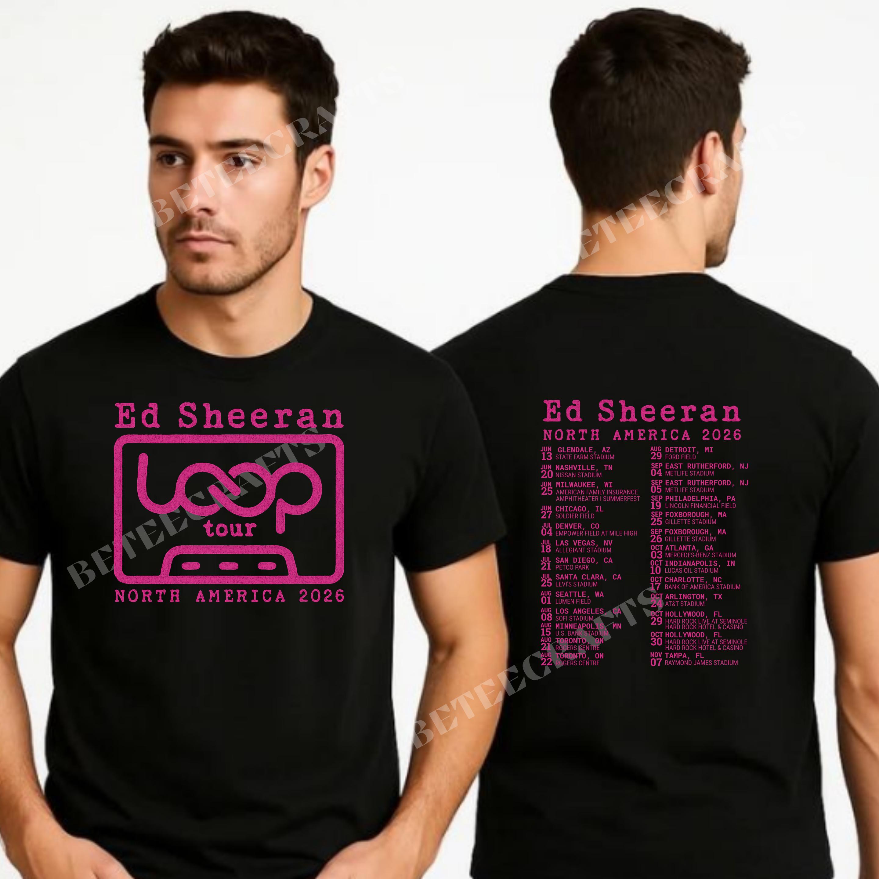 Loop Tour 2026 North America Concert Shirt Design (PINK)– Inspired Fan ...