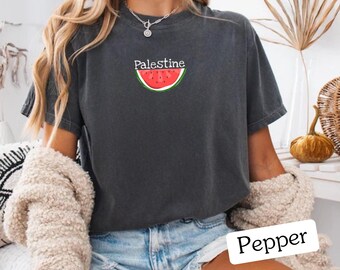 Palestine T-Shirt – Watermelon Slice Symbol of Resistance | S–XXL