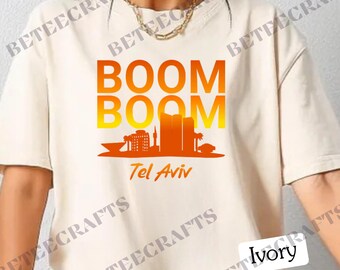BOOM BOOM Tel Aviv Tee | DTF Print | S–5XL