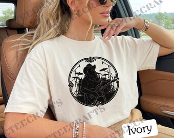Stage Silhouette T-Shirt – Chris Stapleton & The Weeknd Inspired | DTF Print  | S–5XL