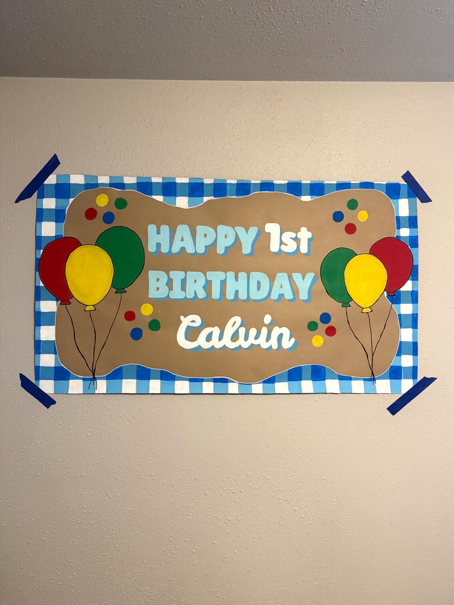 Custom Party Banner - Etsy