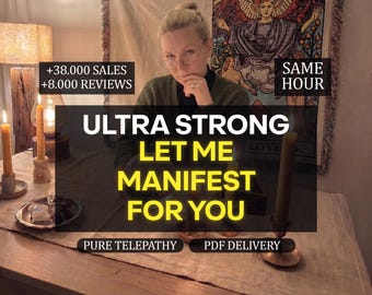 Let Me Manifest For You, medium lezing, paranormale lezing, gepersonaliseerd ritueel, liefde, geluk, carrière, voor jou, gepersonaliseerd, hetzelfde uur