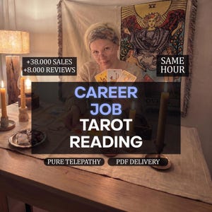 Same hour CAREER & JOB Reading, Honest Tarot Reading, Tarot Career Reading/ Career Tarot Card Reading, Medium Career Reading, Money Reading